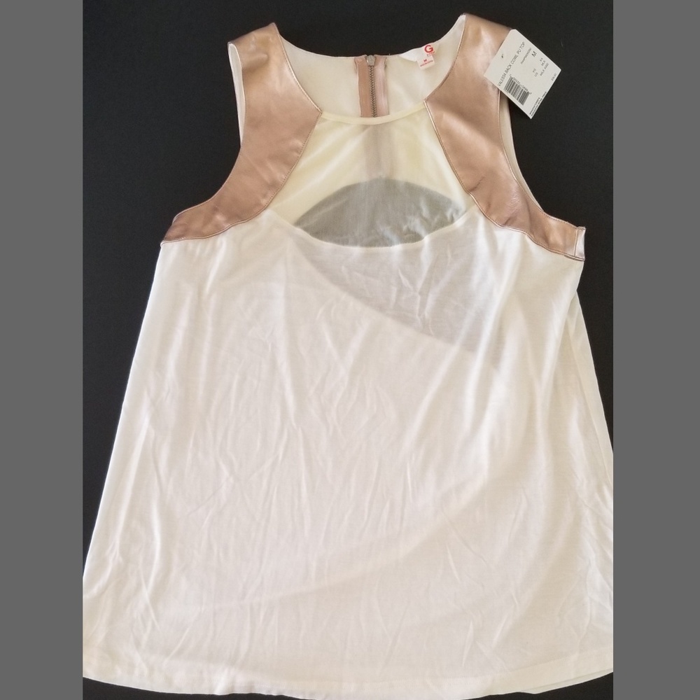 G by Guess Valessa Back Cowl Top